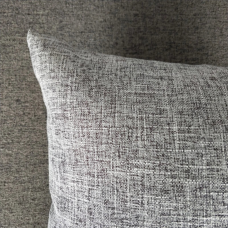 1PC Pillowcase Cushion Cover Throw Waist Pillow Case Cotton Linen Sofa Couch Bed