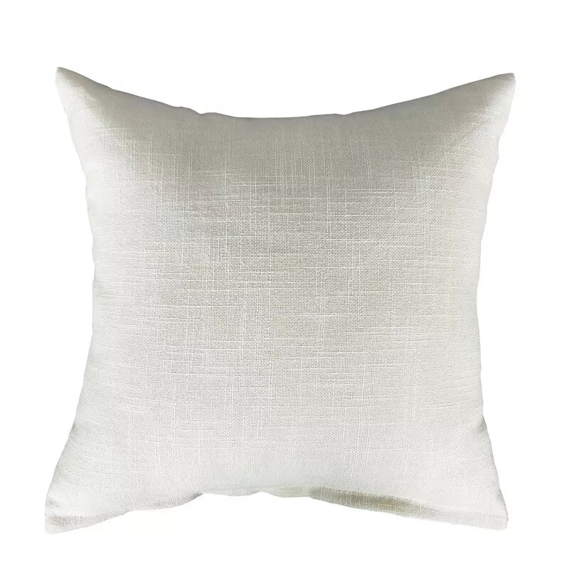 1PC Pillowcase Cushion Cover Throw Waist Pillow Case Cotton Linen Sofa Couch Bed