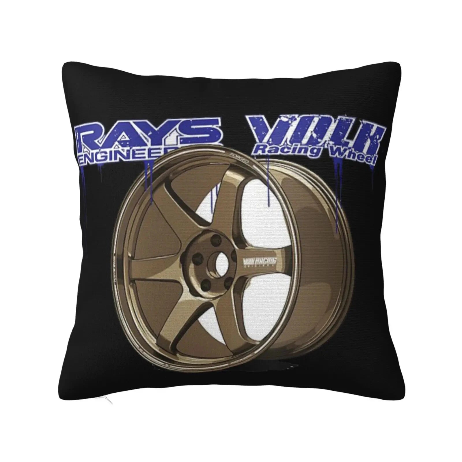 BBS Pattern Print Bedding Pillows Cushion Covers Sofa Pillowcases Pillow Case