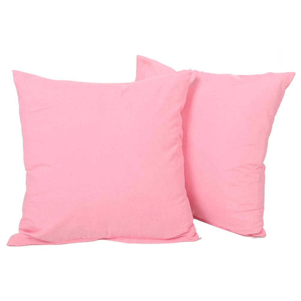 2pcs Throw Pillow Cases: Sofa Couch Bed Decorative Square Cushion Covers Modern