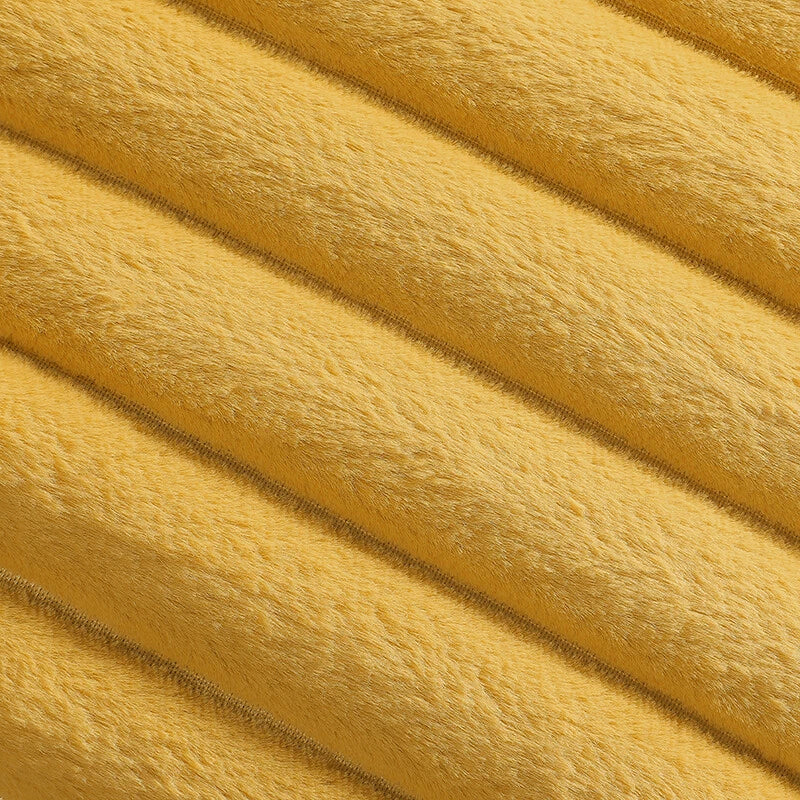 16" 18" 20" 22" 24" Plush Velvet Cushion Cover Sofa Bed Soft Plain Pillow Case