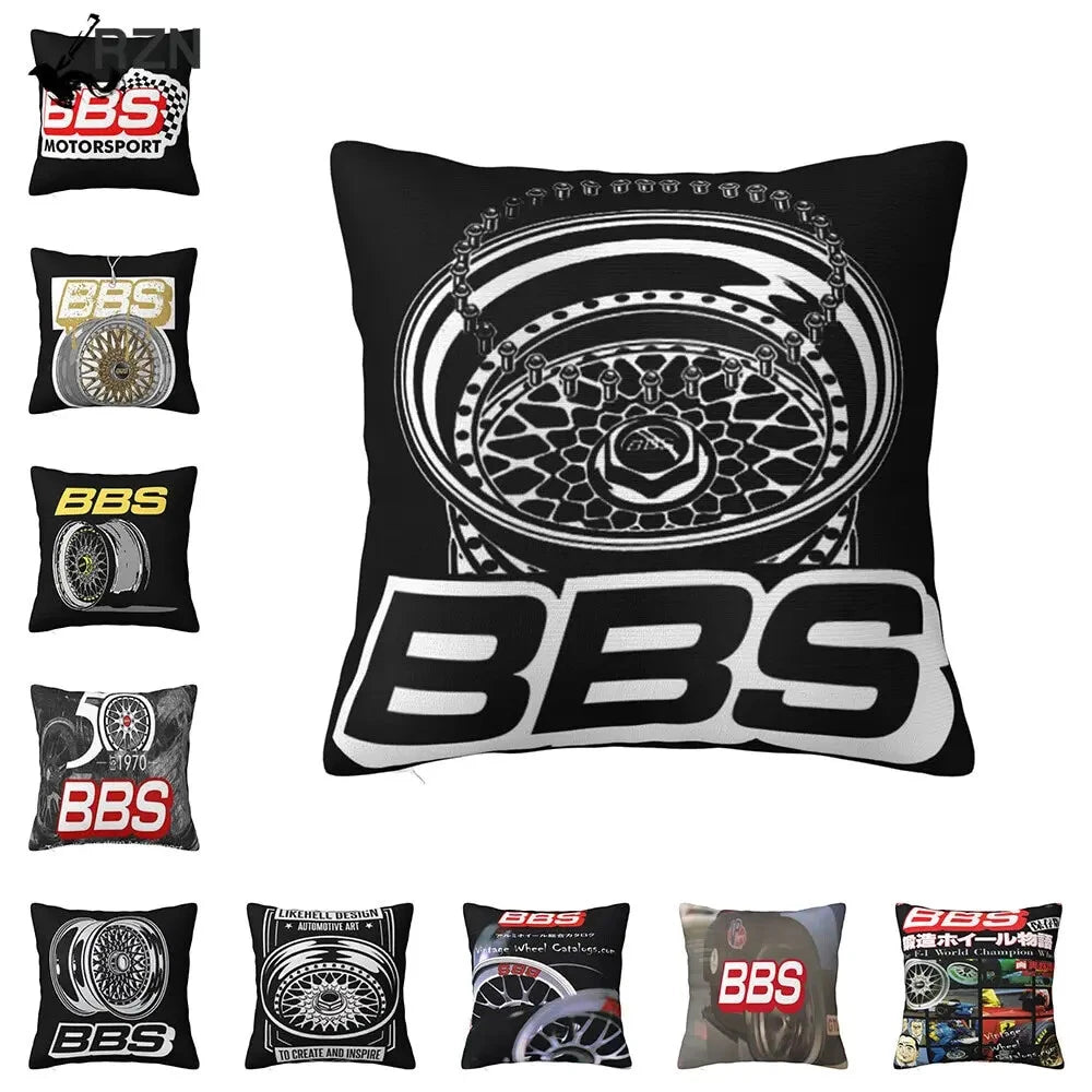BBS Pattern Print Bedding Pillows Cushion Covers Sofa Pillowcases Pillow Case