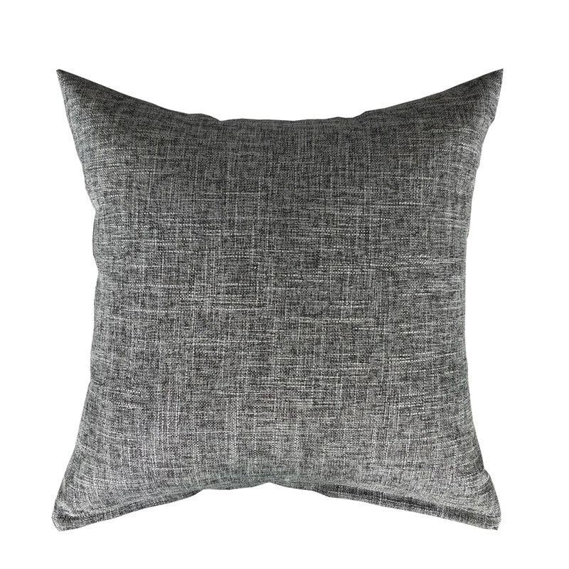 1PC Pillowcase Cushion Cover Throw Waist Pillow Case Cotton Linen Sofa Couch Bed