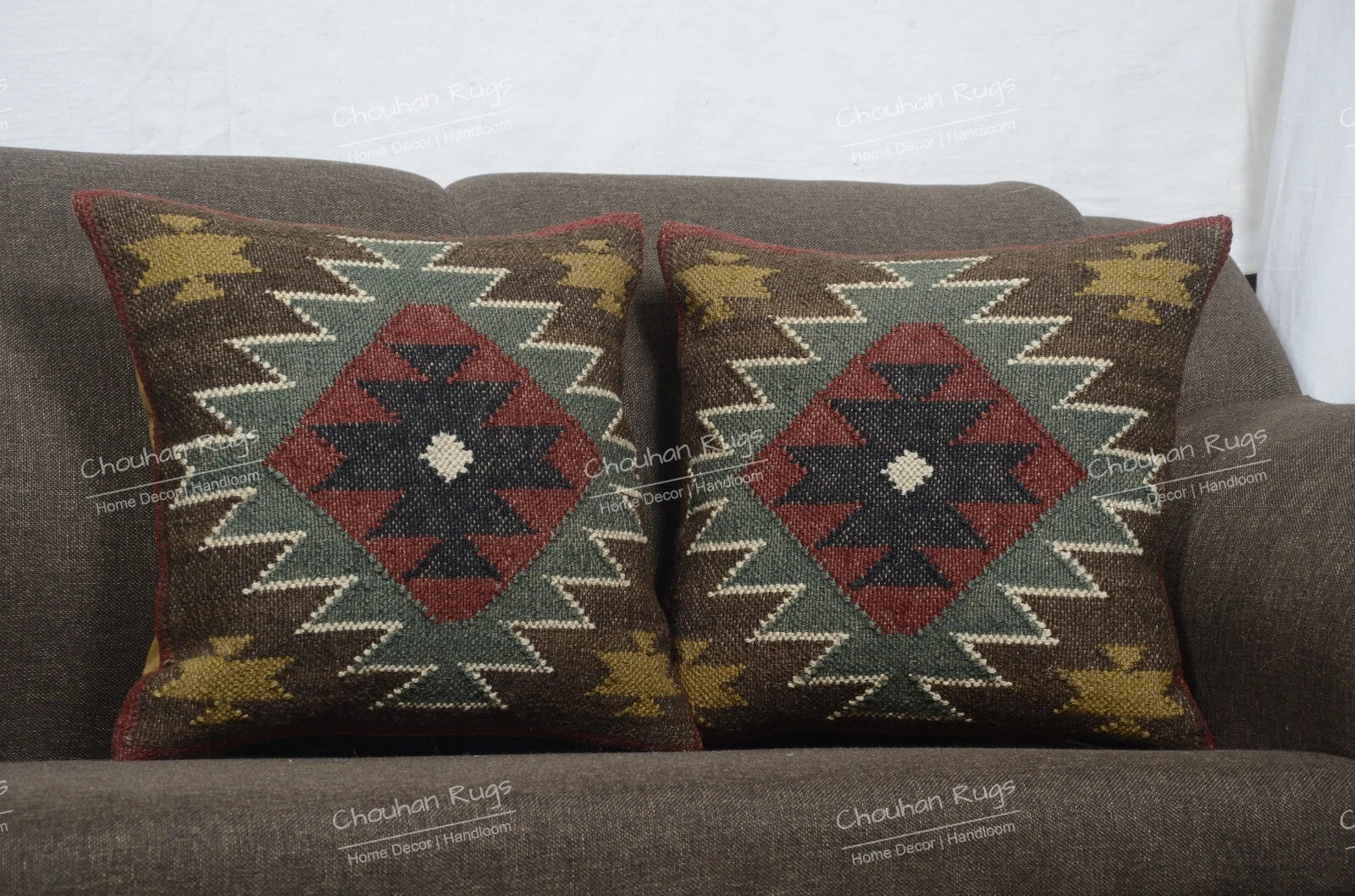 2 Pcs Set of Home Decor Sofa Pillow Cases 45x45 cm Modern Interior Cushion Cover