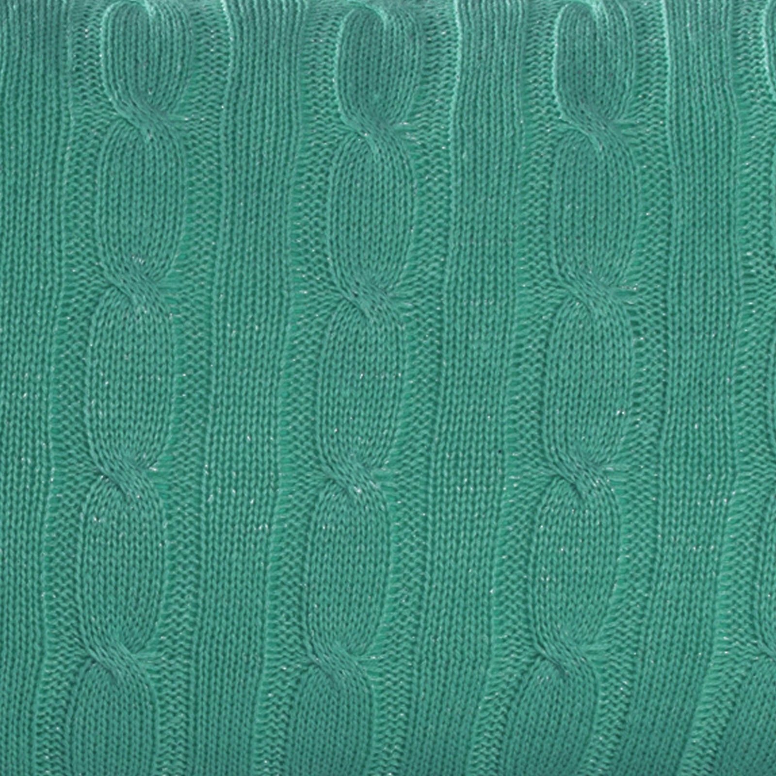 2x Cable Knit Decorative Throw Pillow Cover Square Warm Cushion Cover for Couch