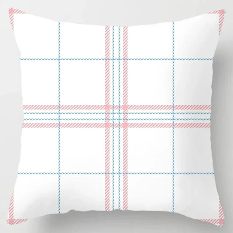 45x45cm Pink Printed Pillowcase Decoration Sofa Cushion Cover Bed  Home  Car