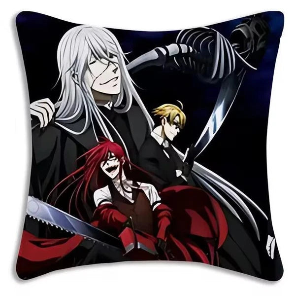 Cartoon Anime Manga Butler Pillow Covers Sofa Decor Home Printing Cushion Cover
