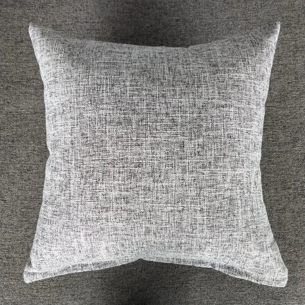 1PC Pillowcase Cushion Cover Throw Waist Pillow Case Cotton Linen Sofa Couch Bed