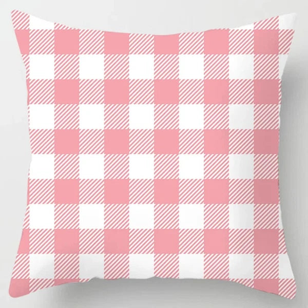 45x45cm Pink Printed Pillowcase Decoration Sofa Cushion Cover Bed  Home  Car