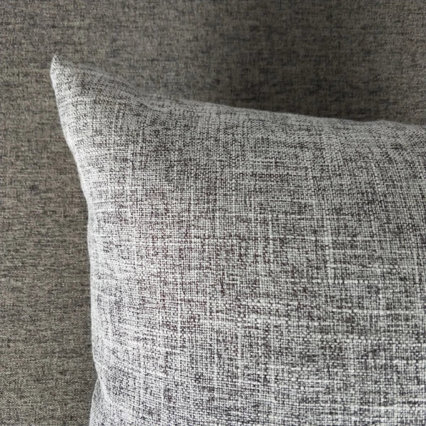 1PC Pillowcase Cushion Cover Throw Waist Pillow Case Cotton Linen Sofa Couch Bed