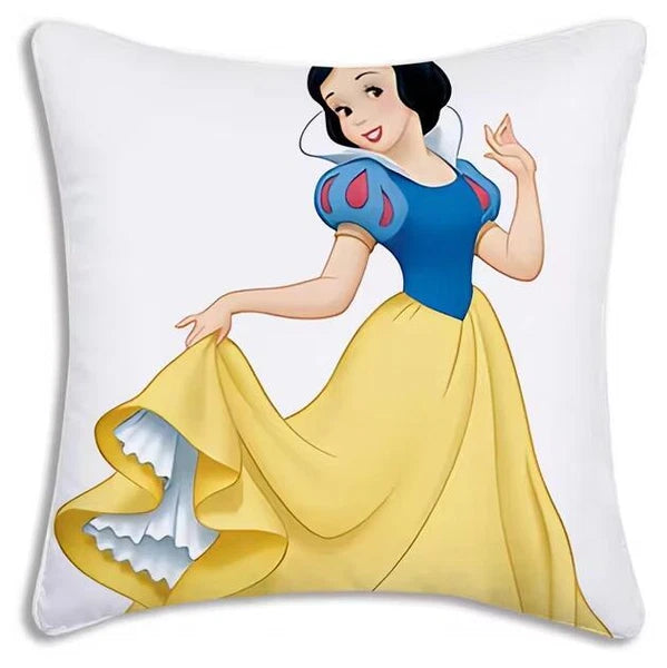 Anime princess Pillow Cover Sofa Decor Home Print Short Plush Cute Cushion Cover
