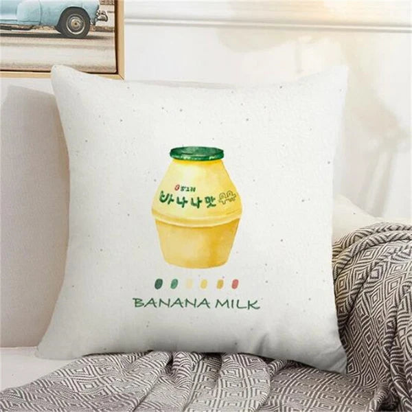 B-Binggrae Pillow Cases Pillows Covers Sofa Cushions Anime Bed Home Decorative