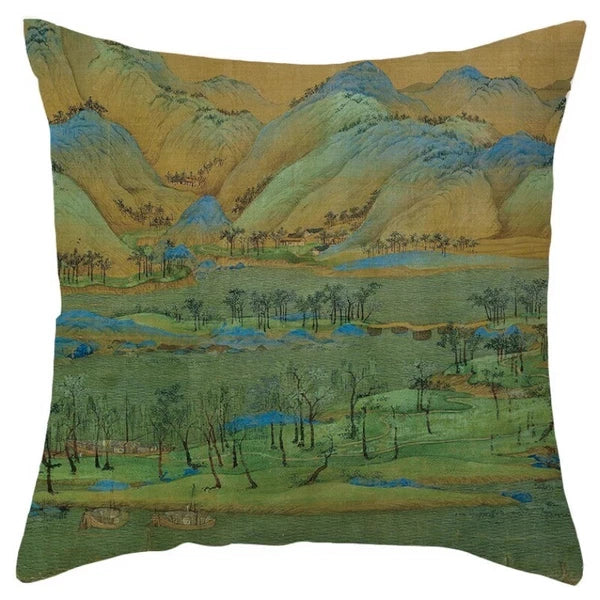 Chinese Style Sofa Bed Pillowslips Throw Pillow Covers Cushion Cases Home Decor