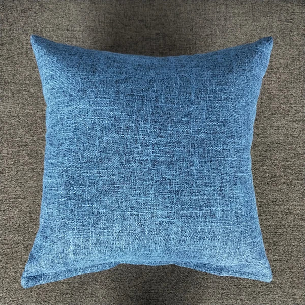 1PC Pillowcase Cushion Cover Throw Waist Pillow Case Cotton Linen Sofa Couch Bed