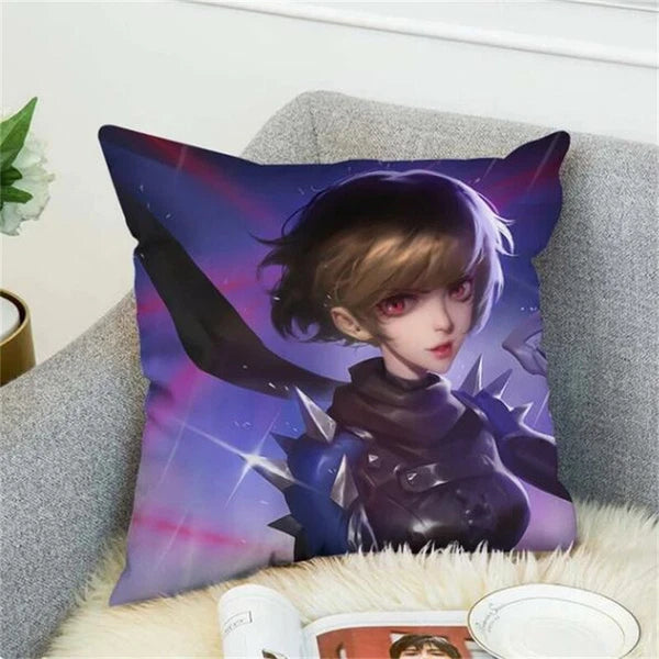 Anime Cartoon Persona 5 Print Cushion Cover Sofa Home Decor Pillowcase