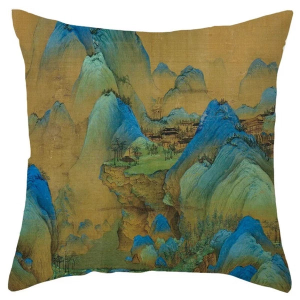 Chinese Style Sofa Bed Pillowslips Throw Pillow Covers Cushion Cases Home Decor