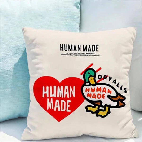 Bed Pillowcases Cushion Human Mades Car Sofa Pillow Cover Print Home Decor