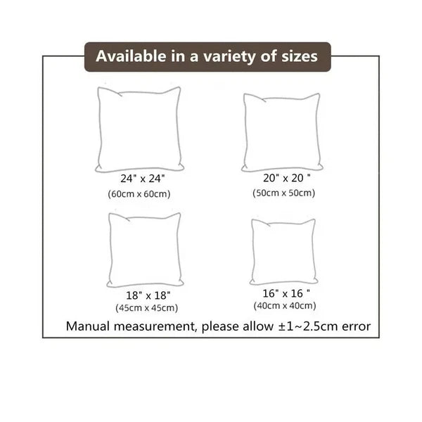 Bed Home Living Room Car Office Rainbow Geometric Sofa Pillowcase Cushion Cover