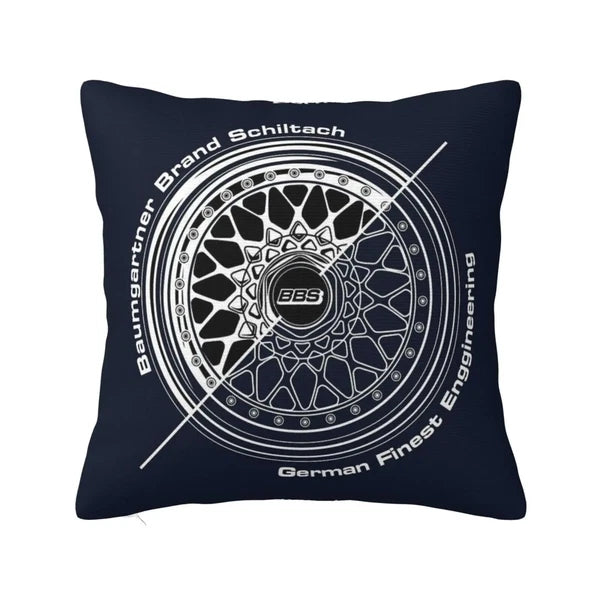 BBS Pattern Print Bedding Pillows Cushion Covers Sofa Pillowcases Pillow Case