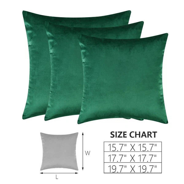 1/2Pcs Throw Pillow Covers Sofa Decor Velvet Cushion Bed Soft Cases 16/18/20" US