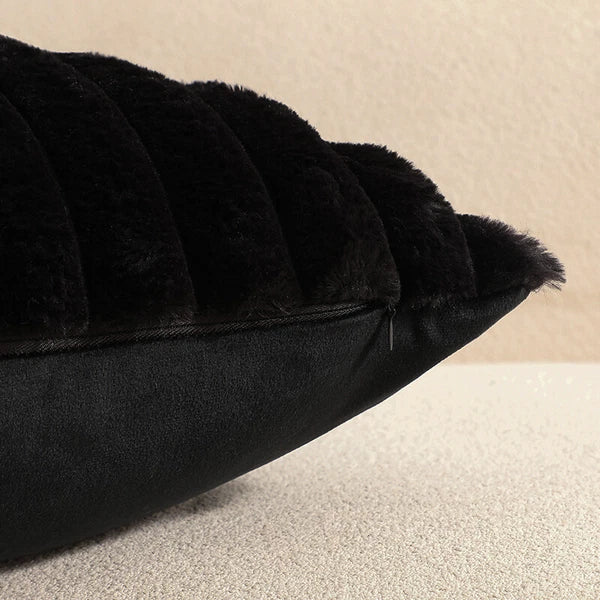 16" 18" 20" 22" 24" Plush Velvet Cushion Cover Sofa Bed Soft Plain Pillow Case