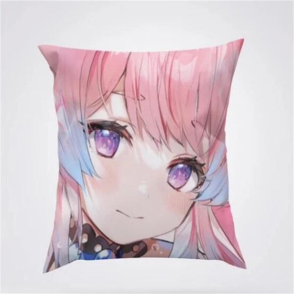 Anime Cartoon Honkai Star Rail Print Cushion Cover Sofa Home Decor Pillowcase