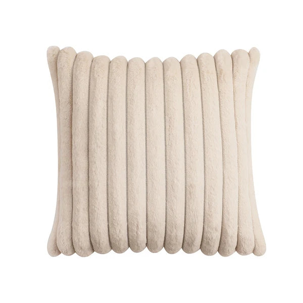 16" 18" 20" 22" 24" Plush Velvet Cushion Cover Sofa Bed Soft Plain Pillow Case