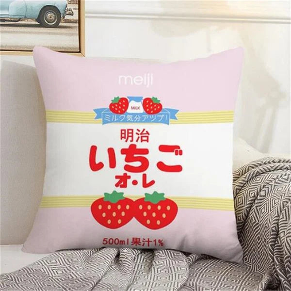 B-Binggrae Pillow Cases Pillows Covers Sofa Cushions Anime Bed Home Decorative