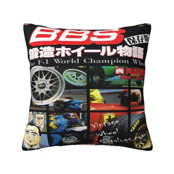 BBS Pattern Print Bedding Pillows Cushion Covers Sofa Pillowcases Pillow Case