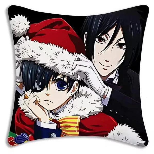 Cartoon Anime Manga Butler Pillow Covers Sofa Decor Home Printing Cushion Cover