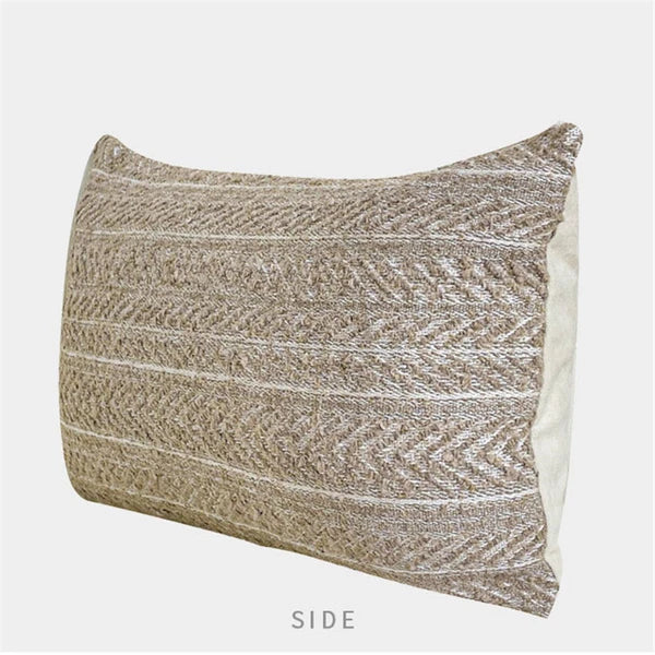 18x18in Modern Wool Blend Fabric Throw Pillow Covers Sofa Bed Cushion Cover Case