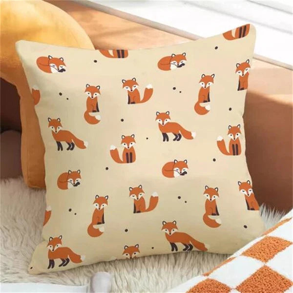 Cartoon Dog Pillowcases for Pillows Cushion Cover Pillowcase Car Sofa Fall Decor