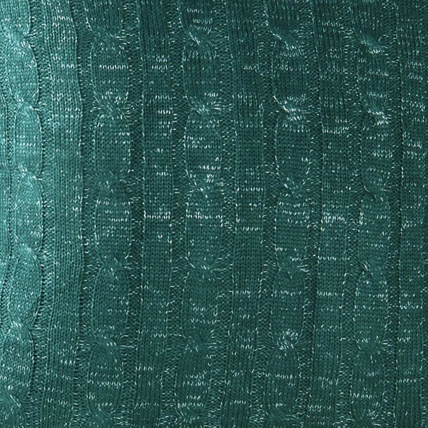 2x Cable Knit Decorative Throw Pillow Cover Square Warm Cushion Cover for Couch