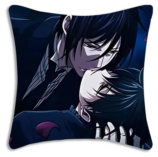 Cartoon Anime Manga Butler Pillow Covers Sofa Decor Home Printing Cushion Cover