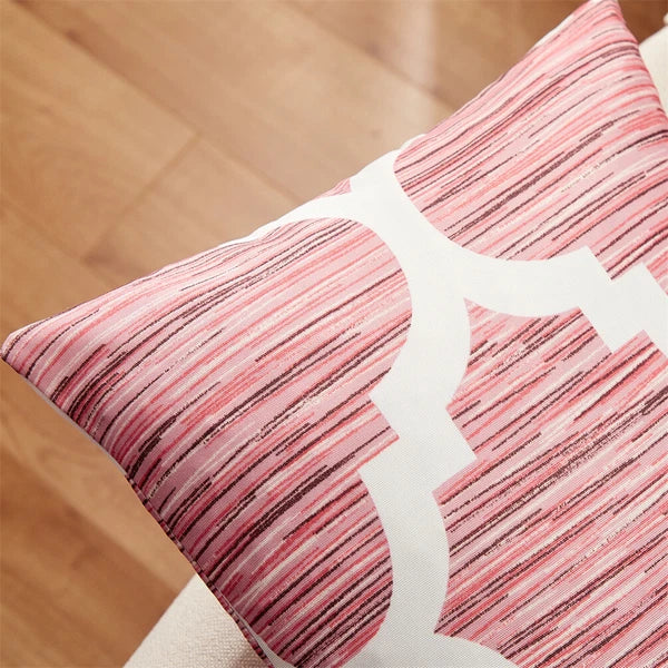 2 x Decorative Honor Throw Pillow Covers for Couch Bed Sofa Simple Pillow Cases