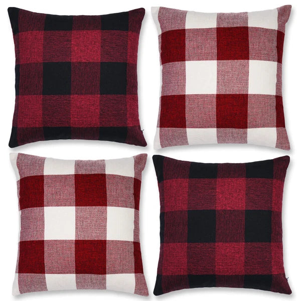 Classic Retro Farmhouse Square Cushion Cases for Sofa Bedroom Car - COVER ONLY