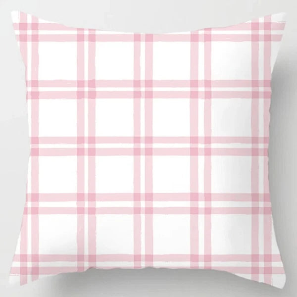 45x45cm Pink Printed Pillowcase Decoration Sofa Cushion Cover Bed  Home  Car