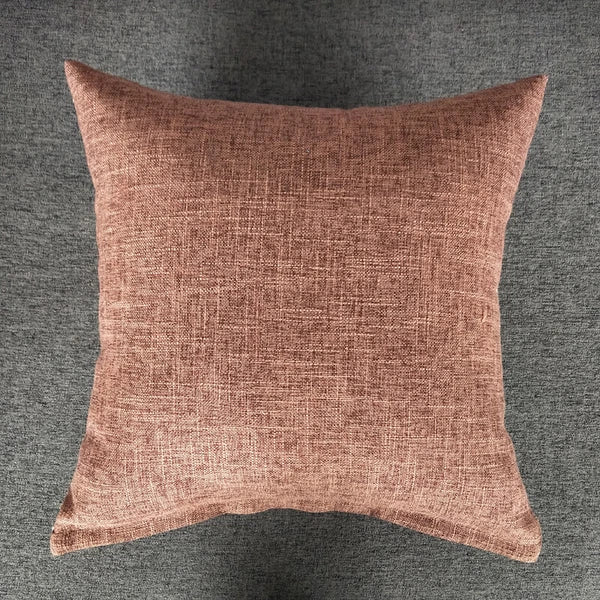 1PC Pillowcase Cushion Cover Throw Waist Pillow Case Cotton Linen Sofa Couch Bed