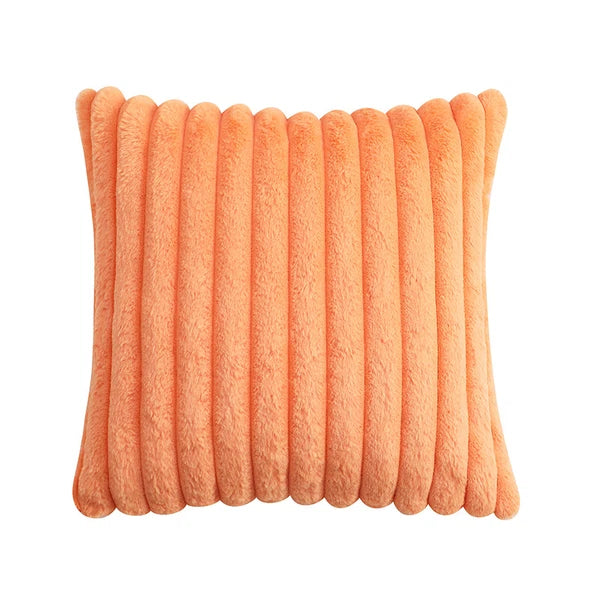 16" 18" 20" 22" 24" Plush Velvet Cushion Cover Sofa Bed Soft Plain Pillow Case