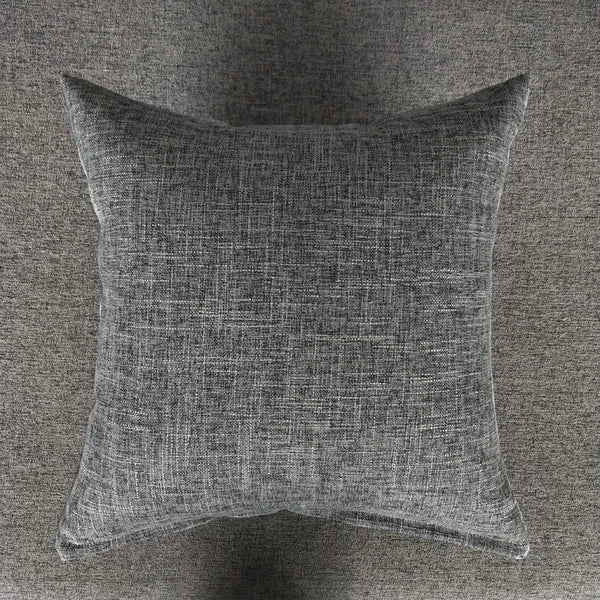 1PC Pillowcase Cushion Cover Throw Waist Pillow Case Cotton Linen Sofa Couch Bed