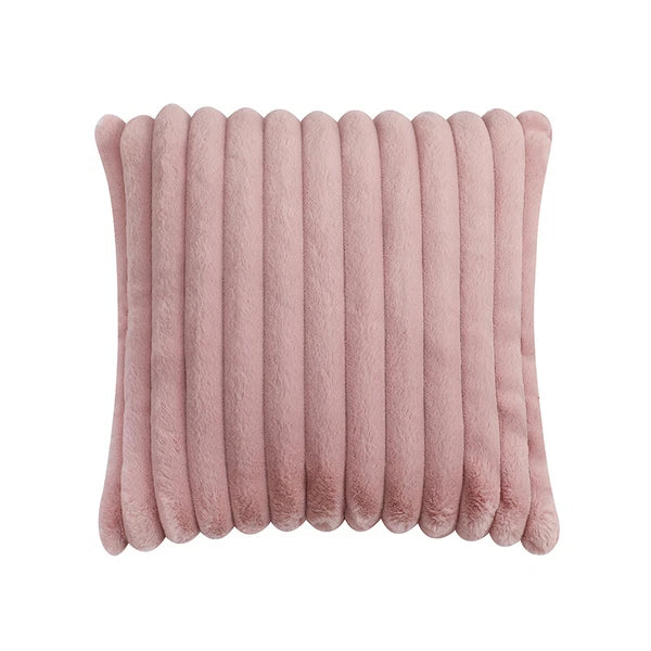 16" 18" 20" 22" 24" Plush Velvet Cushion Cover Sofa Bed Soft Plain Pillow Case