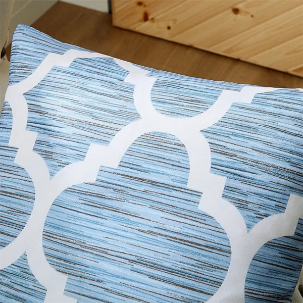 2 x Decorative Honor Throw Pillow Covers for Couch Bed Sofa Simple Pillow Cases