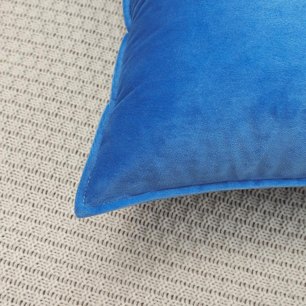 Throw Pillow Covers Pack of 2 Soft Decorative Square Cushion Covers for Couch