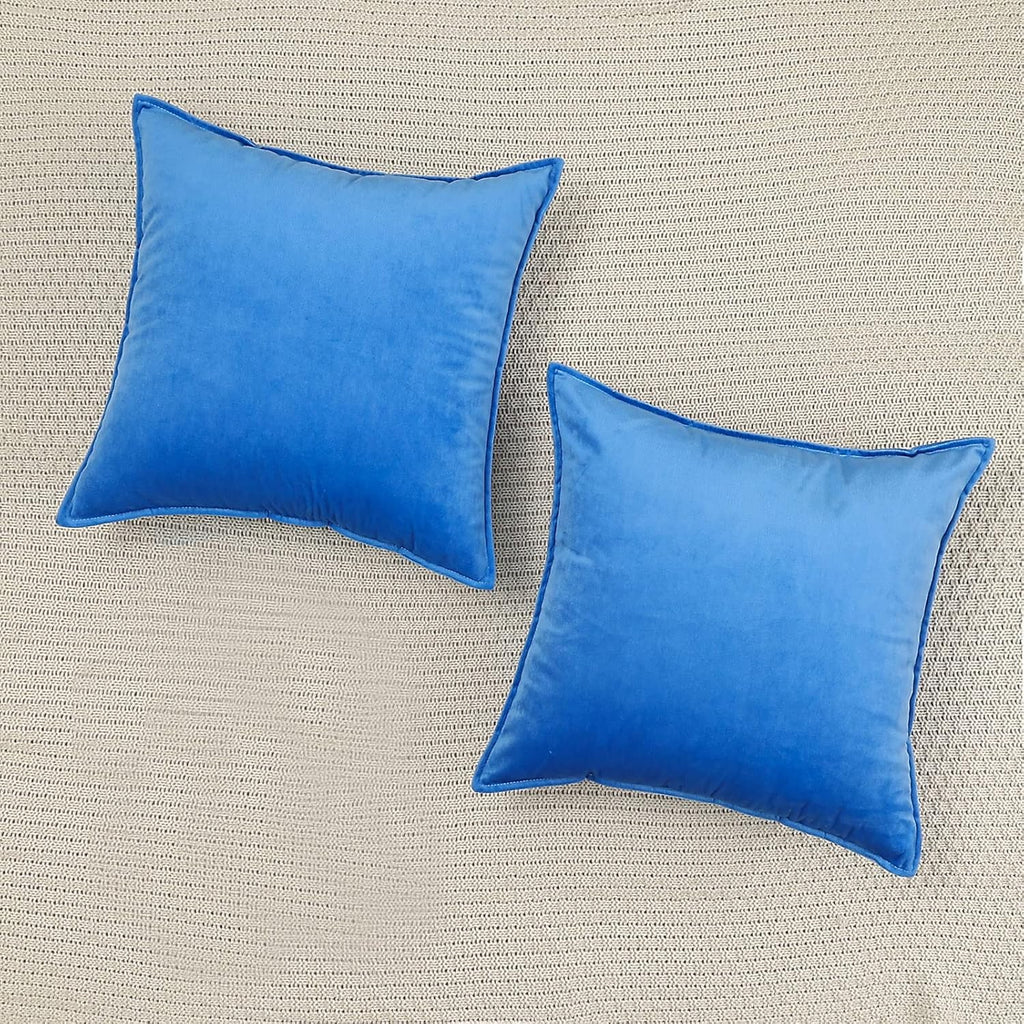 Throw Pillow Covers Pack of 2 Soft Decorative Square Cushion Covers for Couch