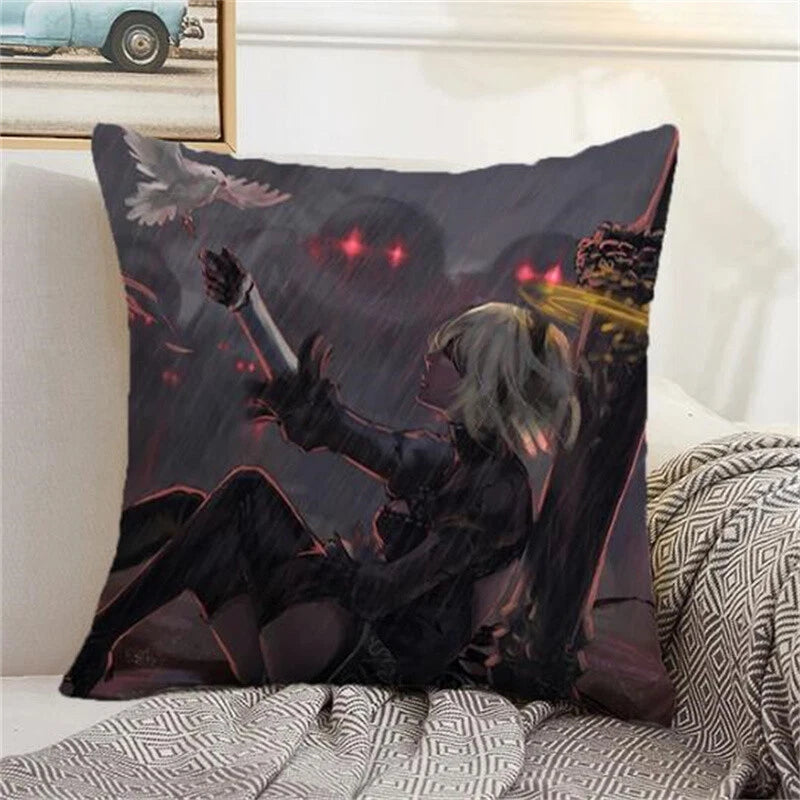 Nier Automata Decorative Sofa Cushion Cover Pillowcases for Cushions Covers