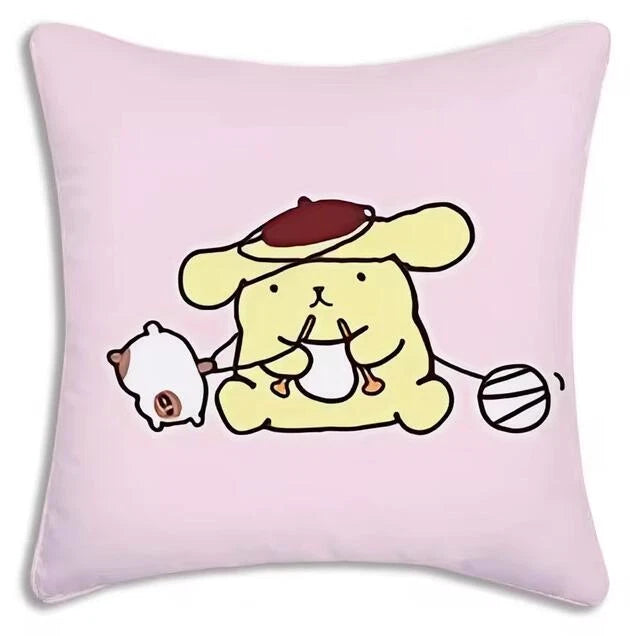 Pompompurin Pillow Covers Cartoon Sofa Decor Home Printing Cute Cushion Cover