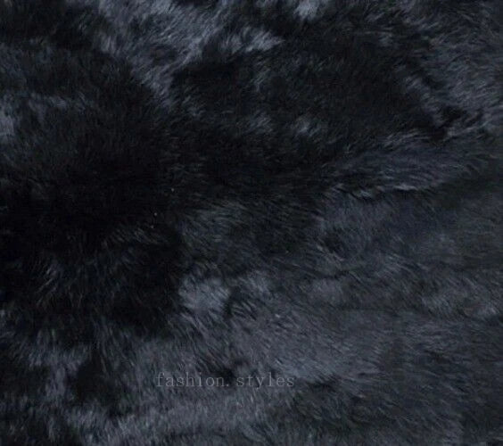 Rabbit Fur Patchwork Sofa Cushion Covers Furry Pillow Cover No Stuffing
