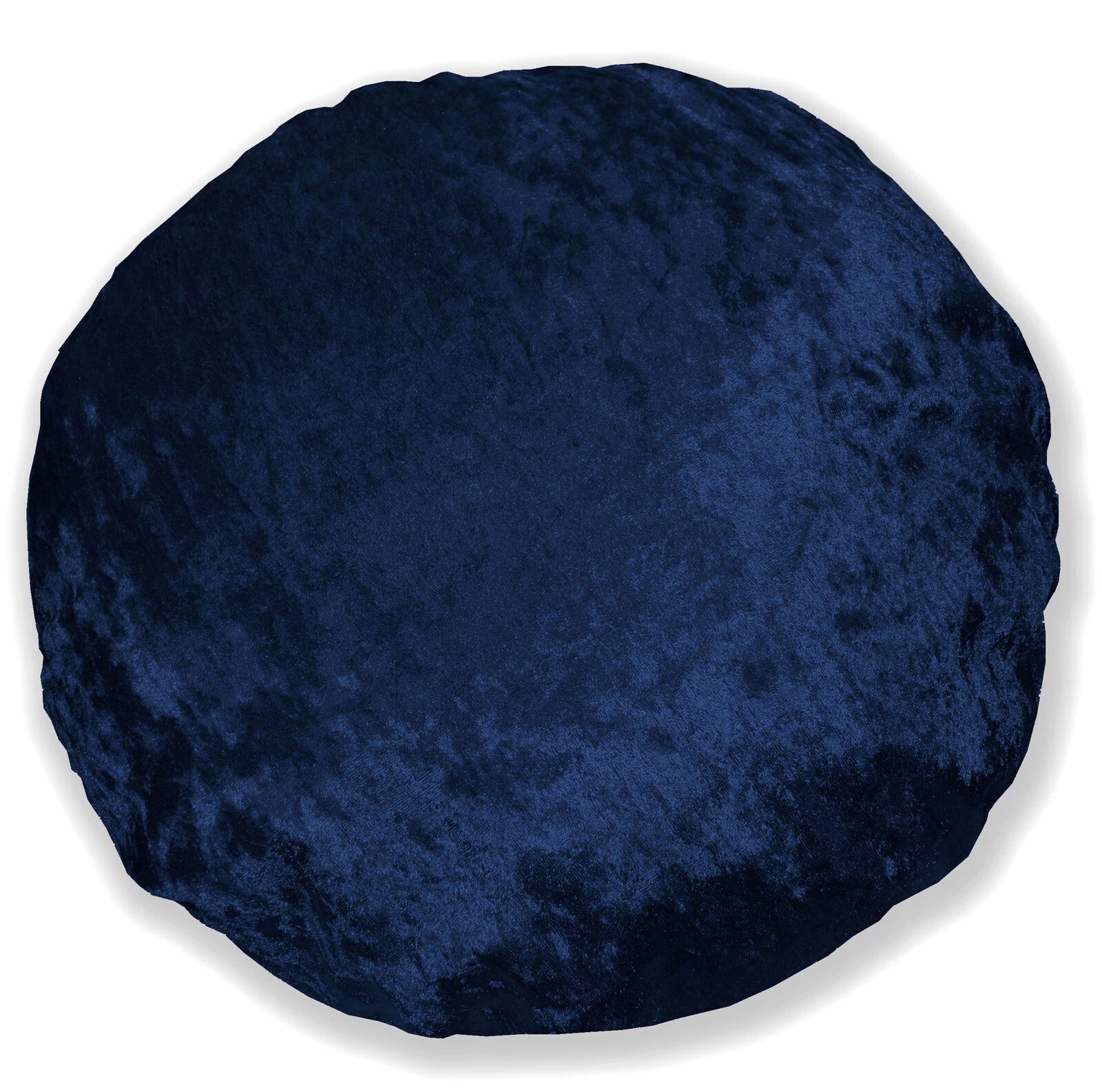 Mv19 Dark-Blue Crushed Velvet Sofa Seat Patio Bench Cushion Bolster Cover/Runner