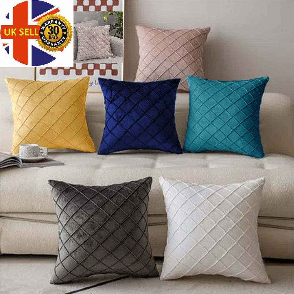 Multi-Color Velvet Cushion Cover for Sofa Living Room Soft Pillowcase Nordic Sty