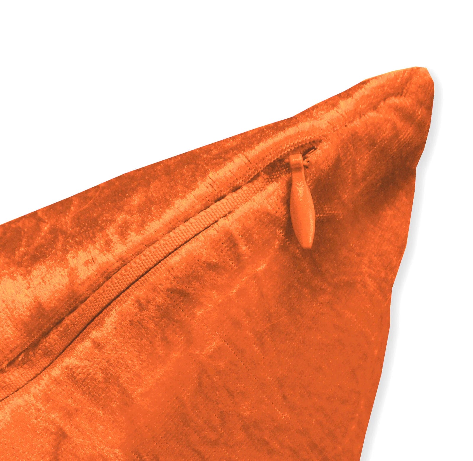 Mv100 Orange Crush Velvet Sofa Seat Patio Bench Box Cushion Bolster Cover/Runner